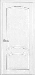 Дверь Neoclassic 820, цвет патина белая с серебром, глухая