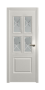 Дверь Velmi 07-603, цвет белая эмаль, остекленная - превью фото 1