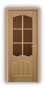 Дверь Classic 110 с решеткой, цвет дуб светлый - превью фото 1