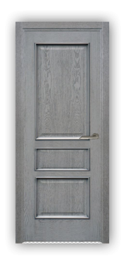 Дверь Velmi 02-109, серая патина - фото 1
