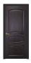 Дверь Elegance 02, цвет черный дуб, глухая - превью фото 1