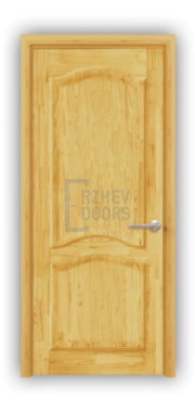 Дверь из массива сосны ECO 4231, покрытие - прозрачный лак, глухая - фото 1