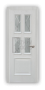Дверь Velmi 07-801, цвет белый ясень, остекленная - превью фото 1