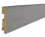 Плинтус напольный, цвет патина серая - превью фото 1