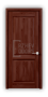 Дверь из массива сосны ECO 4214, покрытие - темно-коричневый лак, глухая - превью фото 1
