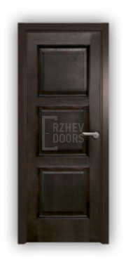 Дверь Velmi 06-123, цвет дуб черный, глухая - фото 1