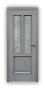 Дверь Velmi 08-109, цвет серая патина, остекленная - превью фото 1