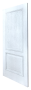 Дверь Velmi 01-709, цвет белая патина с серебром, глухая - превью фото 3