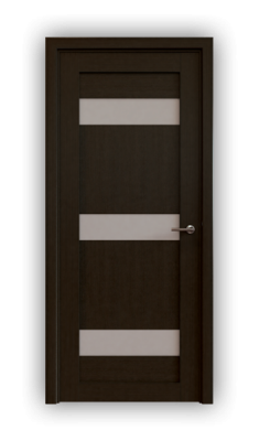Дверь Quadro 2722, цвет венге
