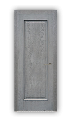 Дверь Velmi 04-109, цвет серая патина, глухая