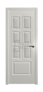 Дверь Velmi 09-603, цвет белая эмаль, глухая - фото 1