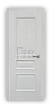 Дверь Velmi 02-801, цвет белый ясень, глухая - фото 1