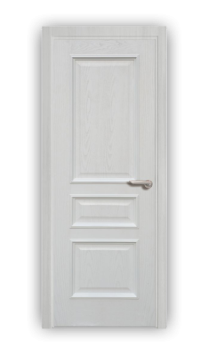 Дверь Velmi 02-801, цвет белый ясень, глухая