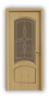 Дверь Classic 320, цвет дуб светлый, остекленная - превью фото 1