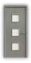 Дверь Standart 070, цвет дуб седой, остекленная - превью фото 1