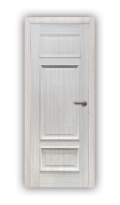 Дверь Velmi 03-801, цвет белый ясень, глухая