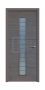 Дверь Scandi 069, цвет серый бейц, остекленная - превью фото 1