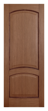 Дверь Neoclassic 828, цвет орех, глухая - фото 2