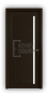 Дверь Quadro 2742, цвет венге - превью фото 1