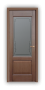 Дверь Neoclassic 838, цвет орех, остекленная - превью фото 1