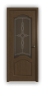 Дверь Classic 200, цвет дуб тон 46, остекленная - превью фото 1