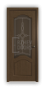 Дверь Classic 200, цвет дуб тон 46, остекленная - превью фото 1