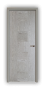 Дверь Standart 070, цвет дуб платиновый, глухая - превью фото 1