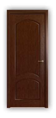 Дверь Classic 300, цвет сапели, глухая - фото 1