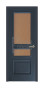 Дверь Velmi 02-104, цвет антрацит, остекленная - превью фото 1