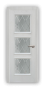 Дверь Velmi 06-801, цвет белый ясень, остекленная - превью фото 1