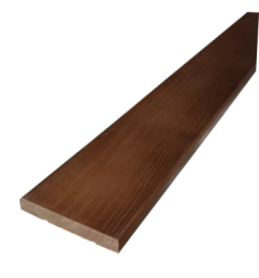 Наличник дверной ECO плоский, покрытие - темно-коричневый лак