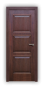 Дверь Velmi 06-221, цвет сапели, глухая - превью фото 1