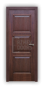 Дверь Velmi 06-221, цвет сапели, глухая - превью фото 1