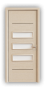 Дверь Standart 050, остекленная, цвет дуб беленый - превью фото 1