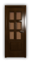 Дверь Velmi 09-146, цвет дуб тон 46, остекленная - превью фото 1