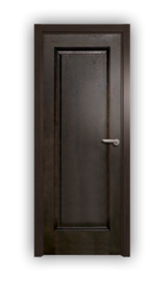 Дверь Velmi 04-123, цвет дуб черный, глухая