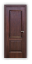 Дверь Velmi 01-221, цвет сапели, глухая - превью фото 1