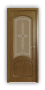 Дверь Classic 300, цвет дуб тон 43, остекленная - превью фото 1