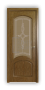 Дверь Classic 300, цвет дуб тон 43, остекленная - превью фото 1