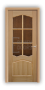 Дверь Classic 100 цвет дуб светлый решетка - превью фото 1
