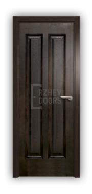 Дверь Velmi 05-123, цвет дуб черный, глухая - фото 1