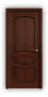 Дверь Classic 713, цвет сапели. глухая - превью фото 1