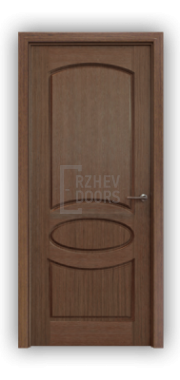 Дверь Classic 718, цвет орех, глухая - фото 1