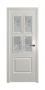 Дверь Velmi 07-603, цвет белая эмаль, остекленная - превью фото 1
