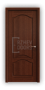 Дверь Classic 221, цвет сапели, глухая - превью фото 1