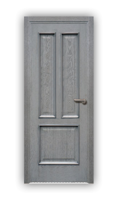 Дверь Velmi 08-109, цвет серая патина, глухая