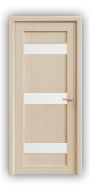 Дверь Quadro 2022, цвет дуб беленый - фото 1