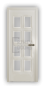 Дверь Velmi 10-102, цвет эмаль ваниль, остекленная - превью фото 1