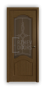 Дверь Classic 200, цвет дуб тон 44, остекленная - превью фото 1