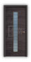 Дверь Scandi 067, цвет дуб черный, остекленная - превью фото 1